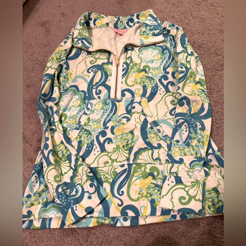 Lilly Pulitzer seahorse popover
